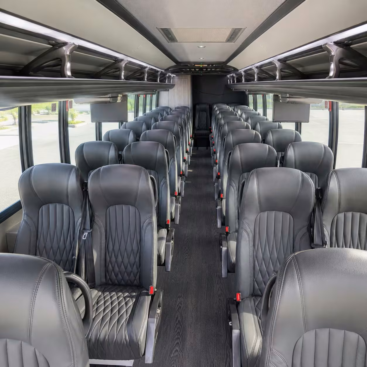 35 passenger minibus inside