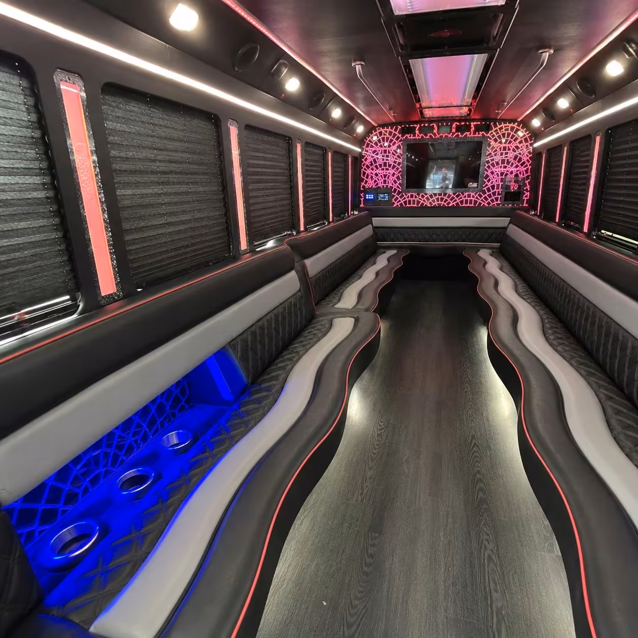 party bus interior