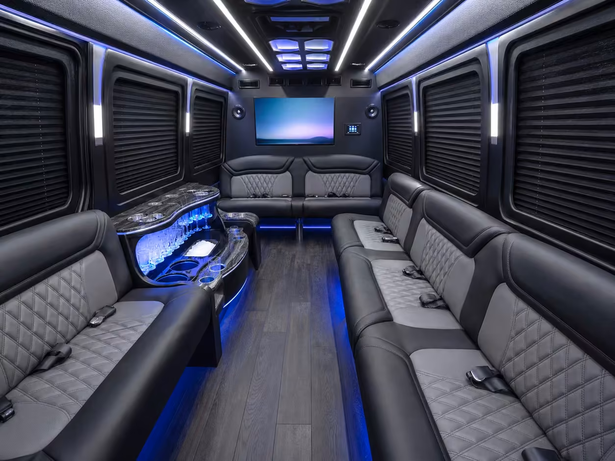 sprinter limo interior